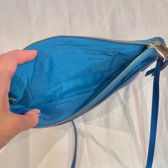 Coach Crossbody Handbag | Teal | Litea 52638 - Picture 6 of 13